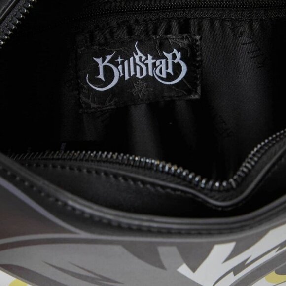 Killstar “Maneki-Neko” Handbag–Black Cat Shape Shoulder Bag Kreeptures Graphics - Picture 4 of 4
